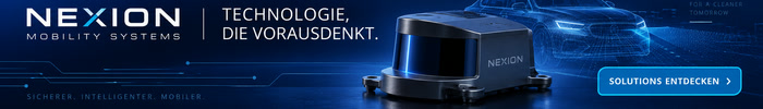 Premium Stripe — Beispielsujet Nexion Mobility Systems