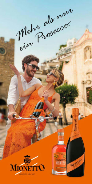 Halfpage 300 × 600 — Ihre Platzierung, Beispielsujet Mionetto